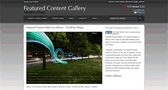 Desktop Screenshot of featuredcontentgallery.com